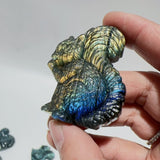 High Quality Labradorite Squirrel Carving Wholesale -Wholesale Crystals