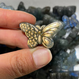 High Quality Labradorite Stone Butterfly Carving Wholesale -Wholesale Crystals