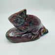 High Quality Ocean Jasper Chameleon Lizard Carving -Wholesale Crystals