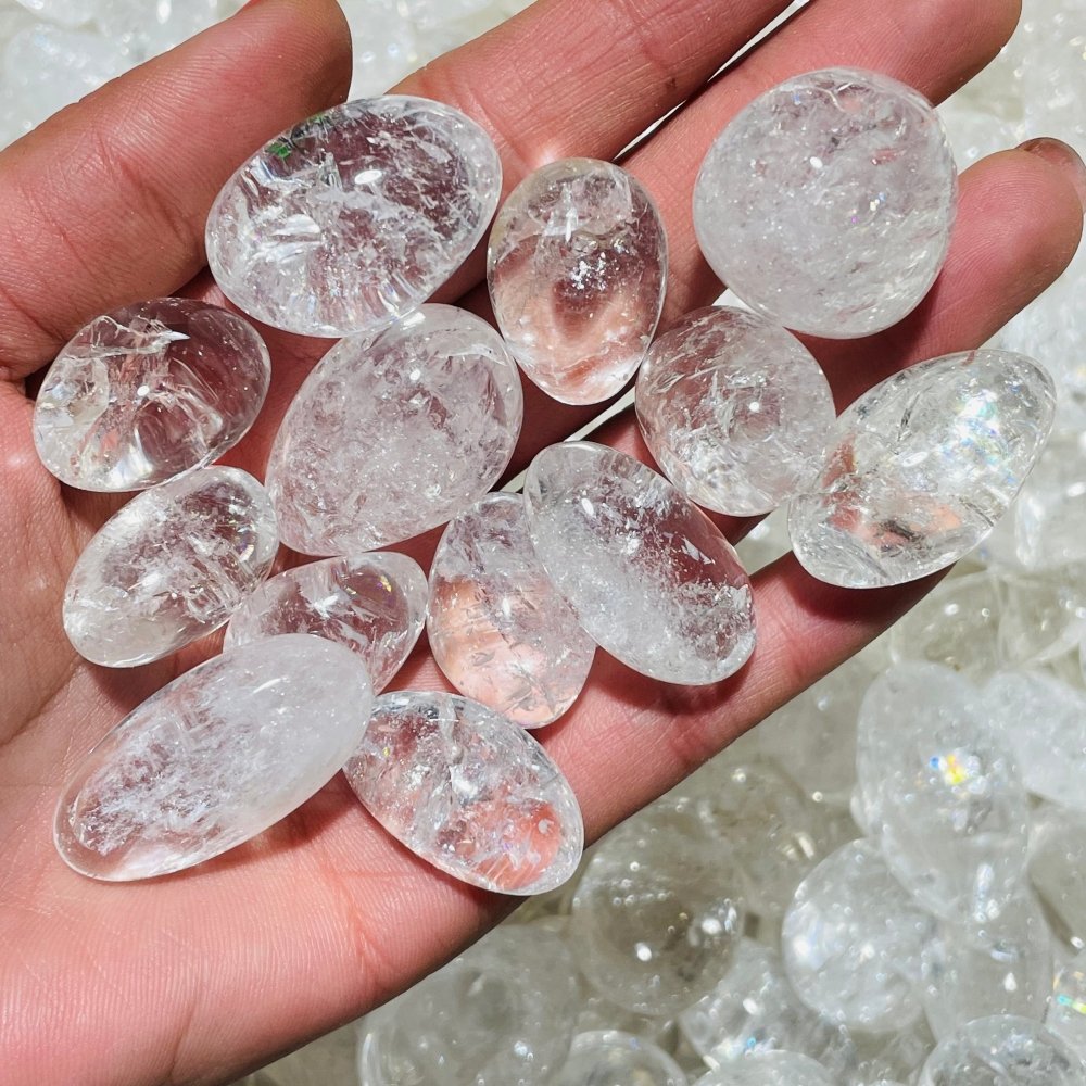 High Quality Rainbow Clear Quartz Tumbled Wholesale -Wholesale Crystals