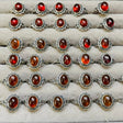 High Quality S925 Orange Garnet Ring Wholesale -Wholesale Crystals