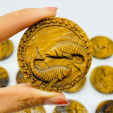 High Quality Tiger Eye Twelve Constellations Carving Wholesale -Wholesale Crystals