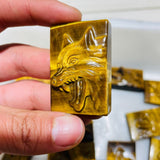 High Quality Tiger Eye Wolf Head Carving Wholesale -Wholesale Crystals