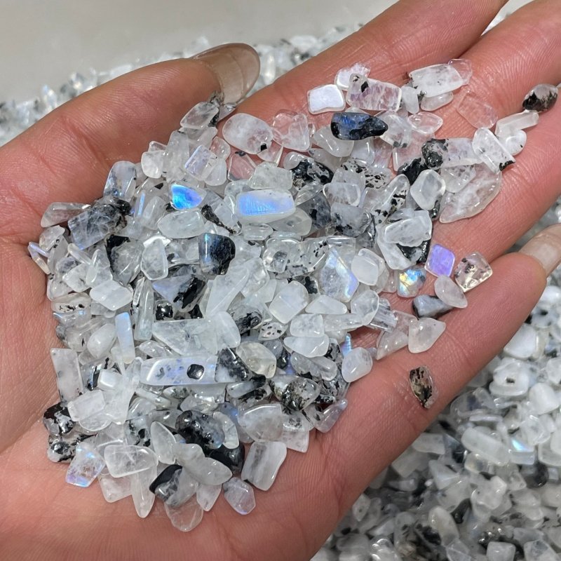 India Moonstone Gravel Chips Wholesale - Wholesale Crystals