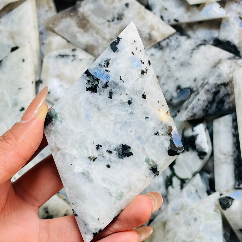 India Moonstone Rhombus Shaped Wholesale - Wholesale Crystals