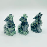 Kambaba Jasper Wolf Carving Wholesale -Wholesale Crystals