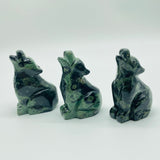 Kambaba Jasper Wolf Carving Wholesale -Wholesale Crystals