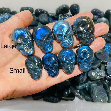 Labradorite Skull Carving Crystal Wholesale -Wholesale Crystals