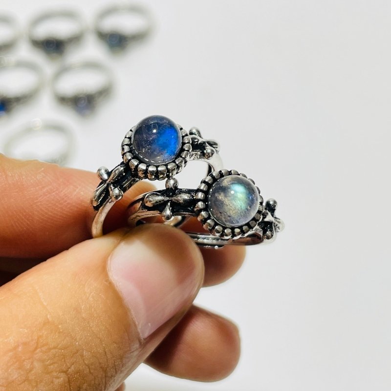 Labradorite Sunflower Ring Wholesale -Wholesale Crystals