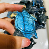 Labradorite Turtle Stone Carving Wholesale -Wholesale Crystals