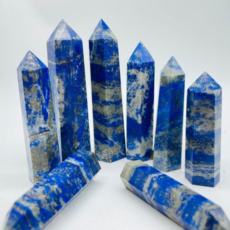 Lapis Lazuil Point Tower Crystal Wholesale -Wholesale Crystals