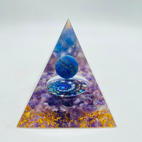 Lapis Lazuli Amethyst Orgone Pyramid Wholesale -Wholesale Crystals