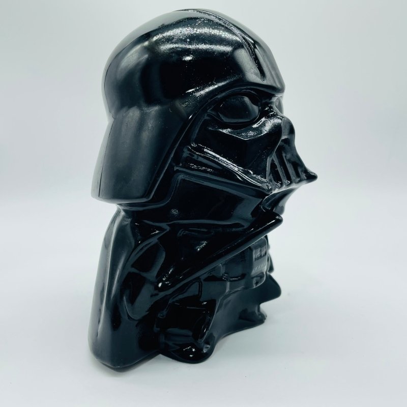 Large Black Obsidian Darth Vader Carving Wholesale -Wholesale Crystals