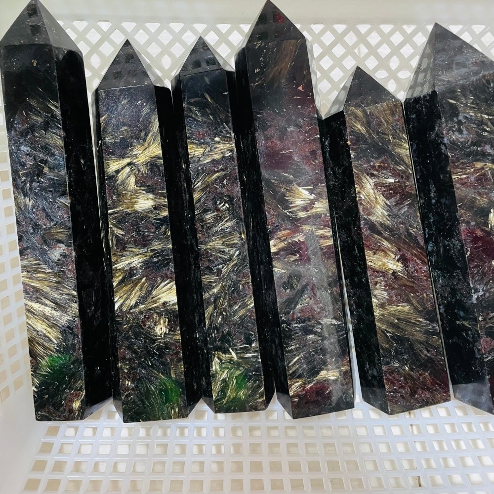 Large Gold Astrophyllite Tower Point Wholesale -Wholesale Crystals