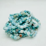Larimar Free Form Bracelets Wholesale Dominican Republic -Wholesale Crystals