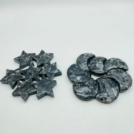 Larvikite Star & Moon Wholesale -Wholesale Crystals