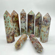 Light Blue Imperial Jasper Stone Tower Point Wholesale -Wholesale Crystals