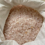 Light Pink Rose Quartz Stone Crystal Chips Gravel Wholesale -Wholesale Crystals