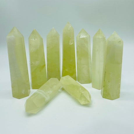 Light Yellow Citrine Point Tower Wholesale -Wholesale Crystals