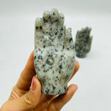 Lotus Jasper Hamsa Hand Carving Wholesale -Wholesale Crystals