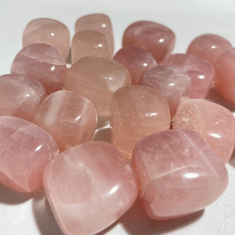 Madagascar Rose Quartz Cube Tumbled Wholesale -Wholesale Crystals