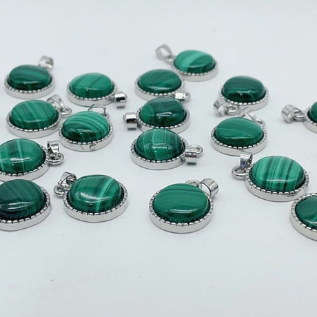 Malachite Round Pendant Crystal Wholesale -Wholesale Crystals