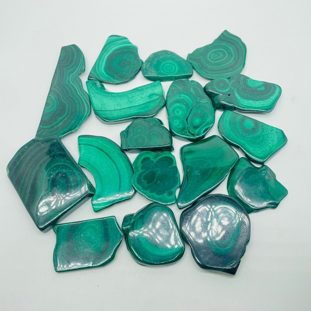Malachite Small Free Form Slab Wholesale -Wholesale Crystals