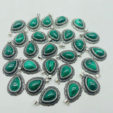Malachite Teardrop Shape Pendant Wholesale -Wholesale Crystals