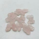 Mini Butterfly Chevron Amethyst & Rose Quartz Carving Animal Wholesale -Wholesale Crystals
