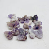 Mini Butterfly Chevron Amethyst & Rose Quartz Carving Animal Wholesale -Wholesale Crystals