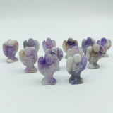 Mini Chevron Amethyst Angel Carving Wholesale -Wholesale Crystals