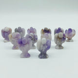 Mini Chevron Amethyst Angel Carving Wholesale -Wholesale Crystals