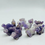 Mini Chevron Amethyst Dinosaur Carving Animals Wholesale -Wholesale Crystals