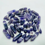 Mini Chevron Amethyst Double Point DIY Pendant Wholesale -Wholesale Crystals