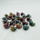Mini Colorful Ocean Jasper Duck Carving Wholesale -Wholesale Crystals