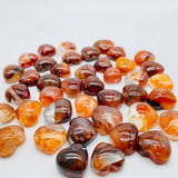 Mini Fire Quartz Heart DIY Pendant Wholesale -Wholesale Crystals