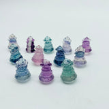 Mini Fluorite Christmas Tree Carving Crystals Wholesale -Wholesale Crystals
