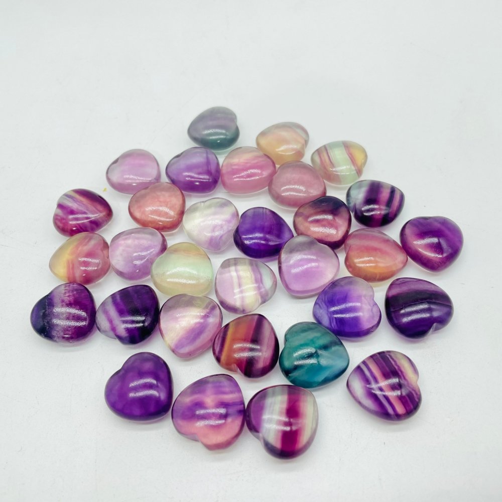 Mini Fluorite Heart DIY Pendant Wholesale -Wholesale Crystals