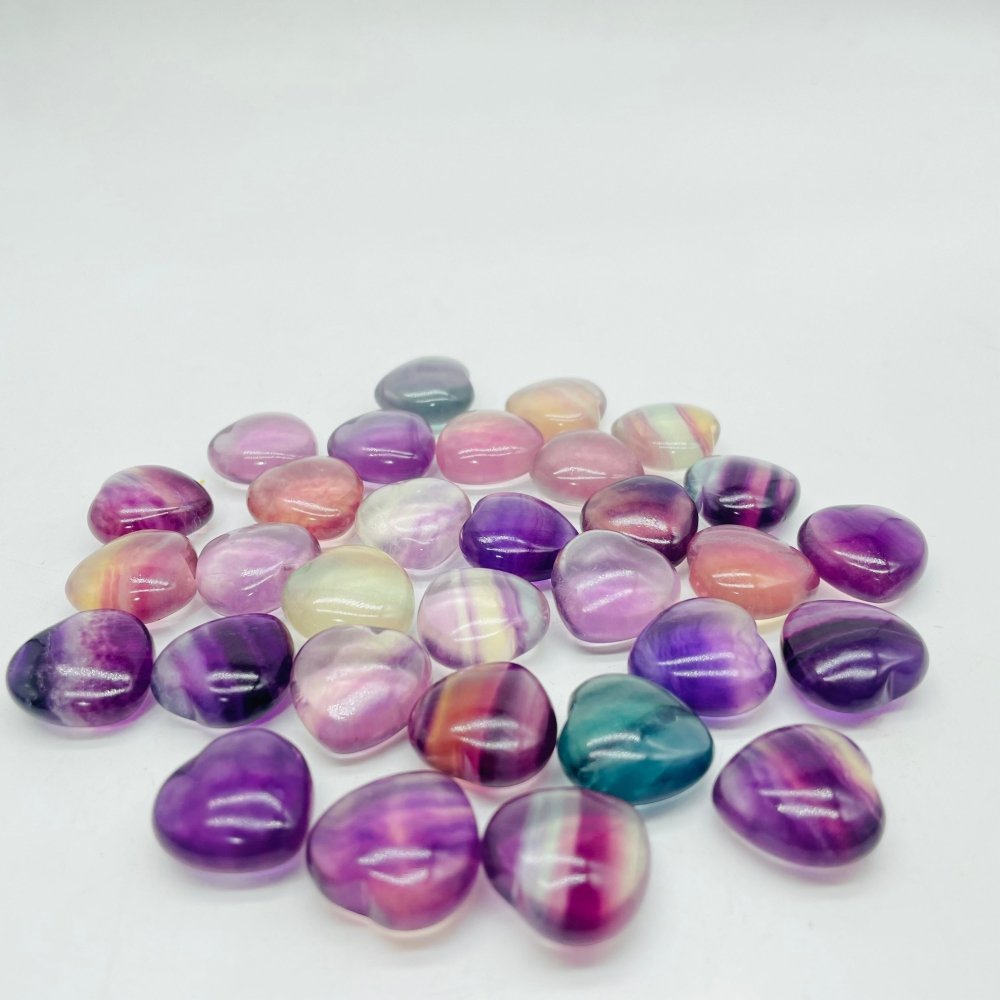 Mini Fluorite Heart DIY Pendant Wholesale -Wholesale Crystals
