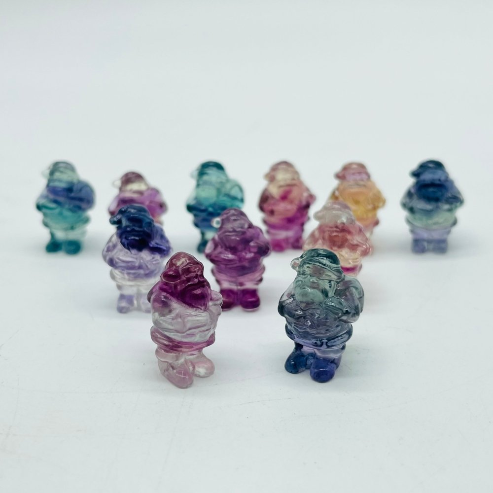 Mini Fluorite Santa Claus Carving Wholesale -Wholesale Crystals