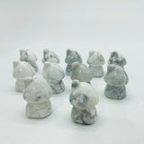 Mini Howlite Mushroom House Carving Wholesale -Wholesale Crystals