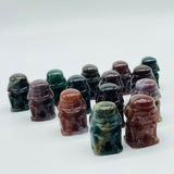 Mini Ocean Jasper Darth Vader Carving Wholesale -Wholesale Crystals