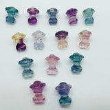 Mini Rainbow Fluorite Goddess Mushroom Carving Wholesale -Wholesale Crystals