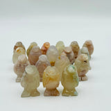 Mini Sakura Flower Agate Penguin Carving Wholesale -Wholesale Crystals