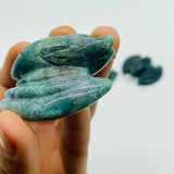 Moss Agate Bat Carving Animal Wholesale -Wholesale Crystals