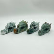 Moss Agate Dragon Head Carving Wholesale -Wholesale Crystals