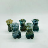 Moss Agate Goddess Carving Wholesale -Wholesale Crystals