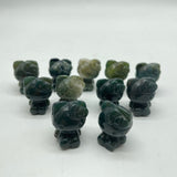 Moss Agate Hello Kitty Carving Crystal Wholesale -Wholesale Crystals