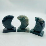 Moss Agate Stand Star&Moon Wholesale -Wholesale Crystals