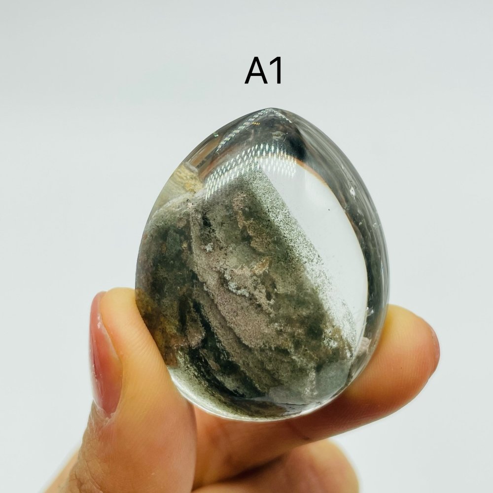 Mountain Shape Inclusion Garden Quartz Lodolite For Jewelry Making DIY Pendant -Wholesale Crystals